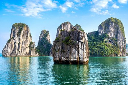 Baie d'Halong au Vietnam