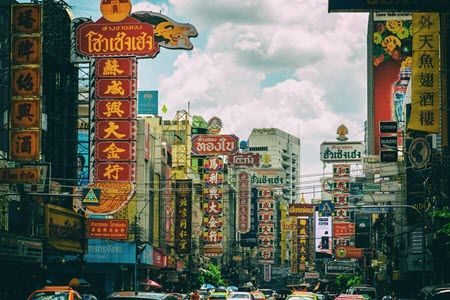 Quartier Chinatown de Bangkok