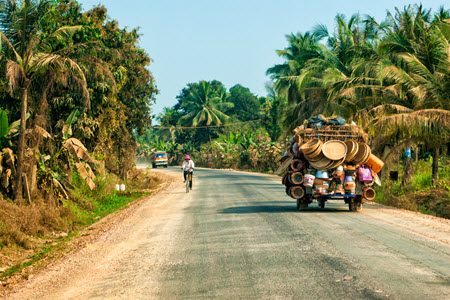 route au cambodge