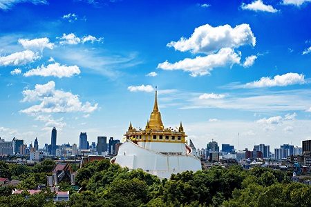 temple-wat-saket-bangkok-thailand